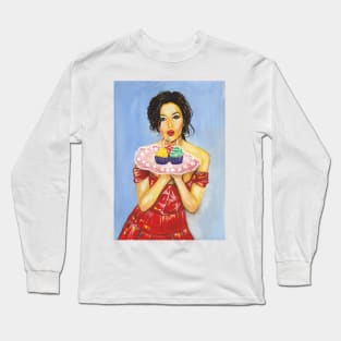 Monica Bellucci Long Sleeve T-Shirt